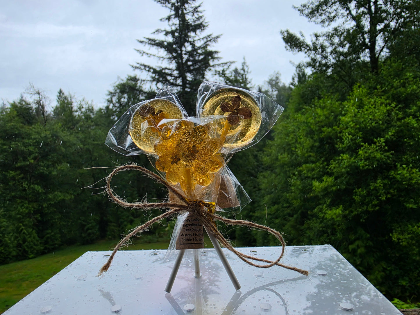 Honey Lollipops