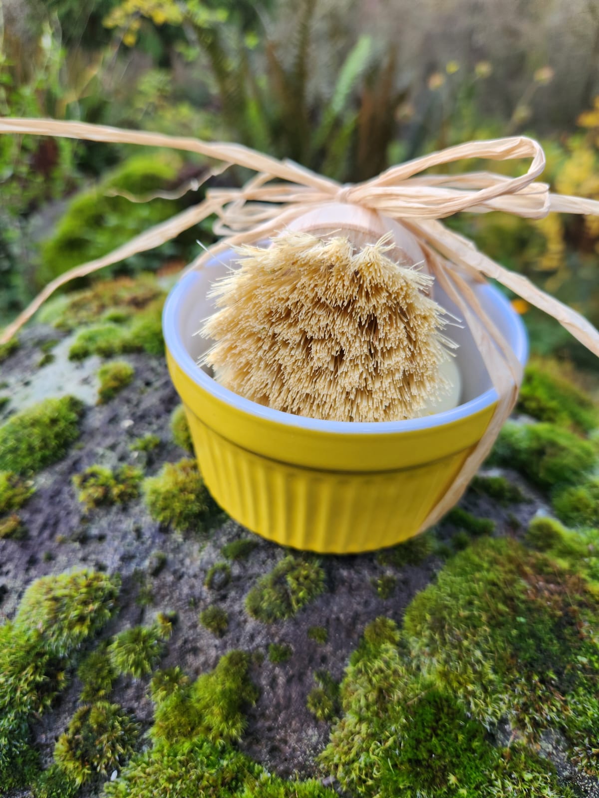 Eco-Friendly Citrus Burst Solid Dish Soap